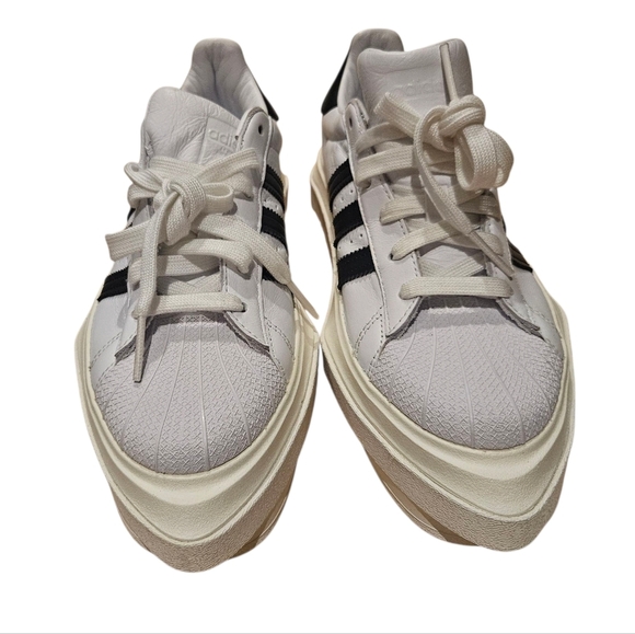 Adidas x Beyoncé Ivy Park Superstar XLG Platform Sneakers Women’s 9 Rare Collab - Picture 3 of 15